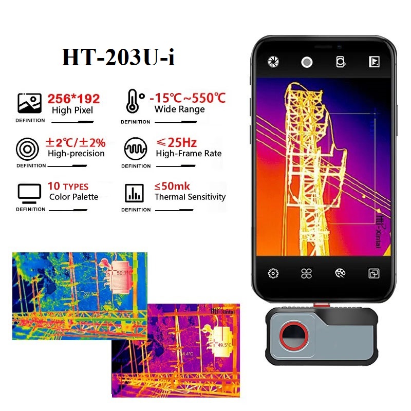 Thermal Imaging Camera Pcb Repair - 256*192 ピクセルサーマルカメラ -20 ° C~550 °