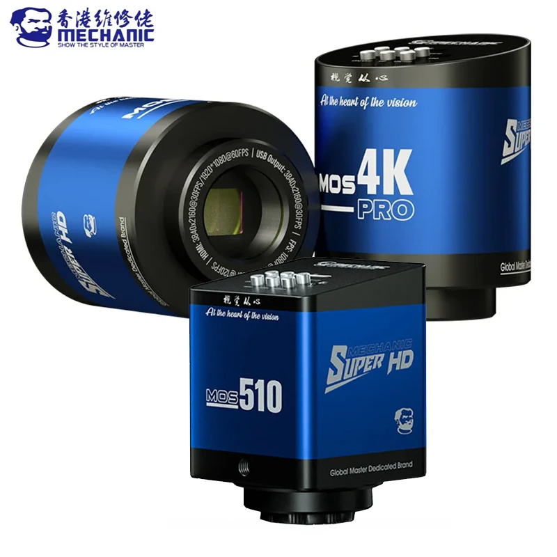4K Microscope Camera Sony Sensor - メカニック-産業用顕微鏡カメラ,ソニーセンサー,4k hd,PCBはんだ修理,超高解像度画像,307, 415/678,新しい