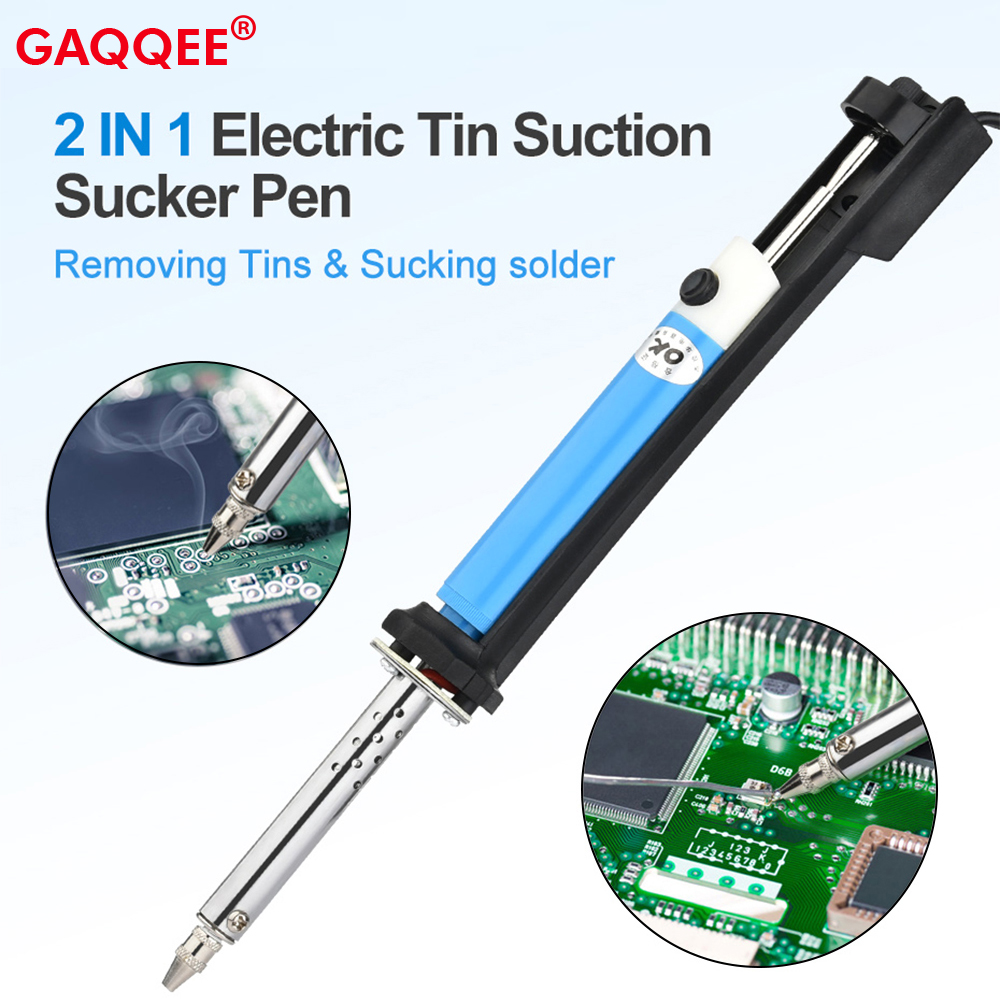 AC 110 V/220 V 電気錫吸引吸盤ペンはんだごて  - Desoldering Pump Electric Vacuum Station のレビューと価格