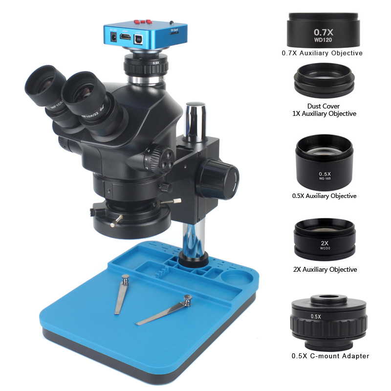 1080P 48MP 2K 4K HDMI USB VGA対 - Simul-Focal Industrial Microscope 4K Hdmi のレビューと価格
