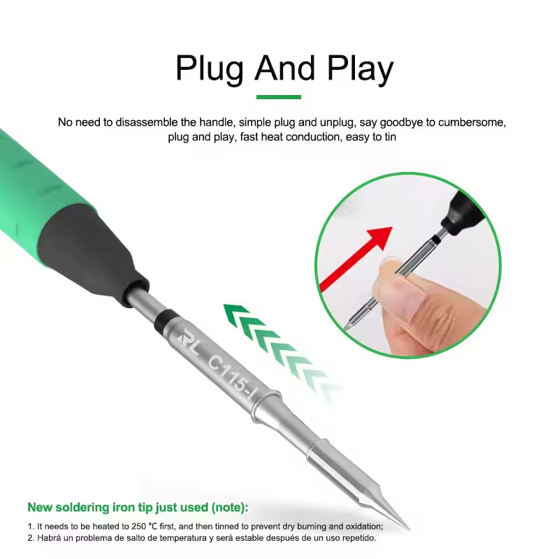 RELIFE C115-K/I/IS ナノレベルユニバーサル - C115 Nano Soldering Iron Station のレビューと価格