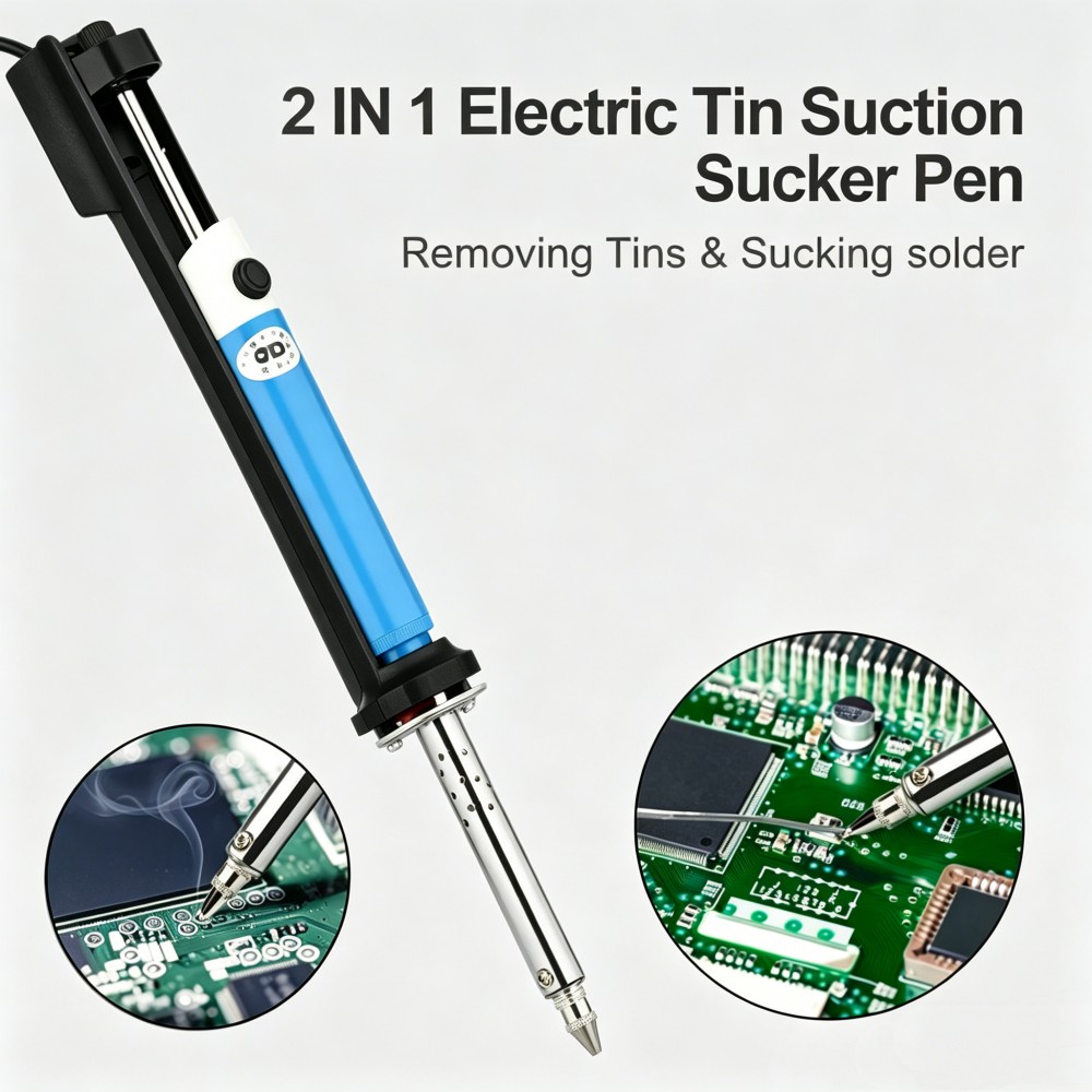 AC 220V はんだごて電気はんだ除去機ペン 30 ワット - Desoldering Pump Electric Vacuum Station のレビューと価格