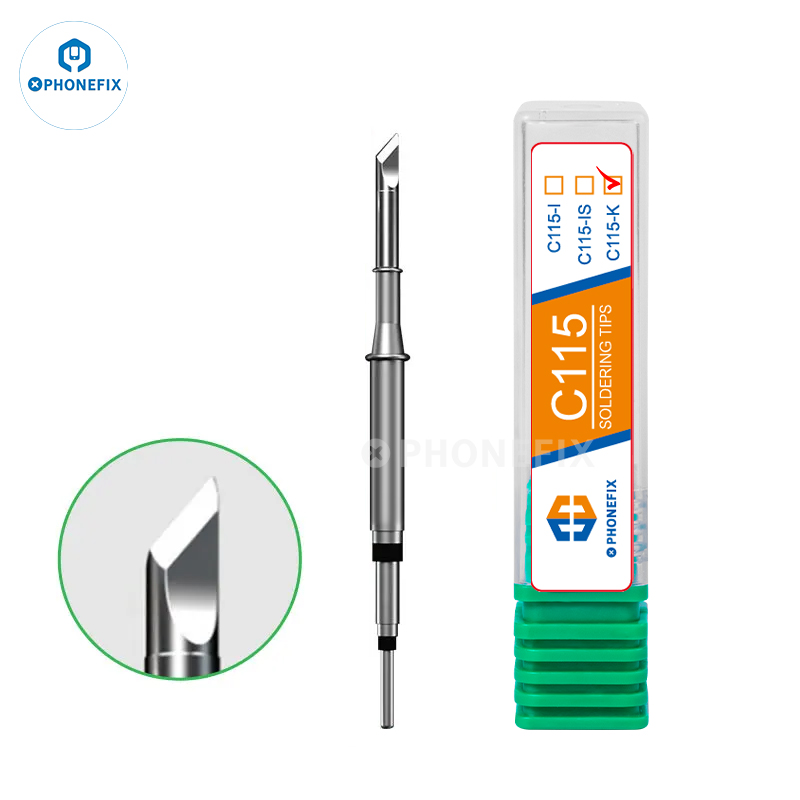 Jbc n115と互換性のあるはんだごてのヒント,デザインス - C115 Nano Soldering Iron Station のレビューと価格