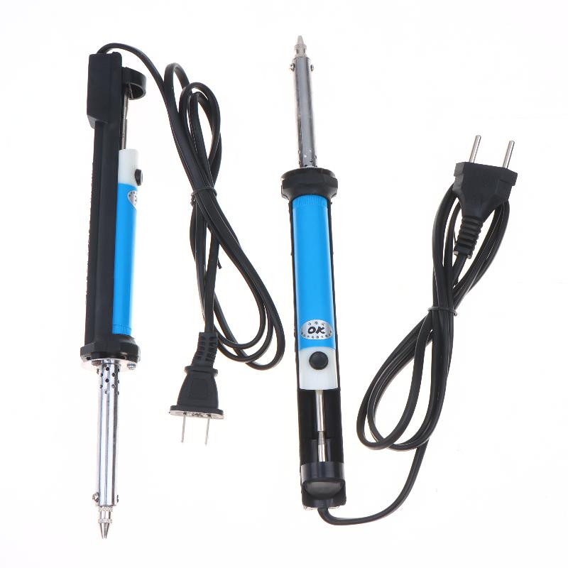 電気はんだ吸い取り機ペン AC 220V はんだごて 30  - Desoldering Pump Electric Vacuum Station のレビューと価格