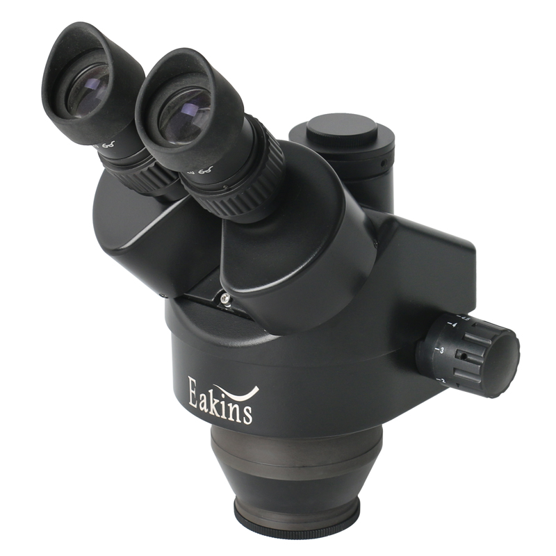 Simul-焦点を備えた三眼ステレオ三眼顕微鏡,連続ズームx - Trinocular Stereo Microscope 7X-45X のレビューと価格