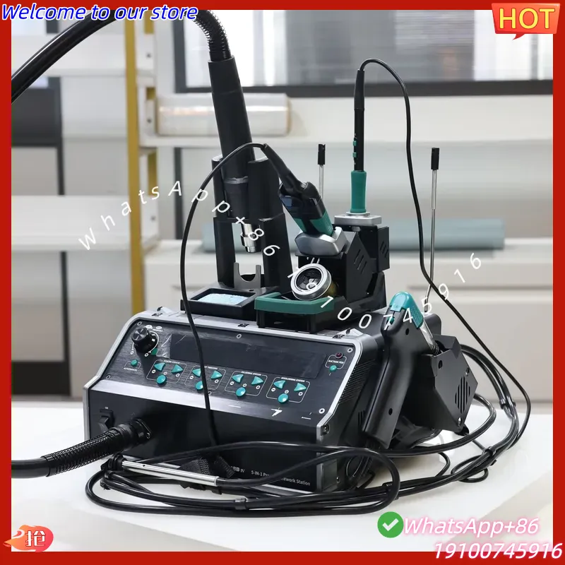2026Hot YIHUA-948D IV 5-in-1 は - Desoldering Pump Electric Vacuum Station のレビューと価格