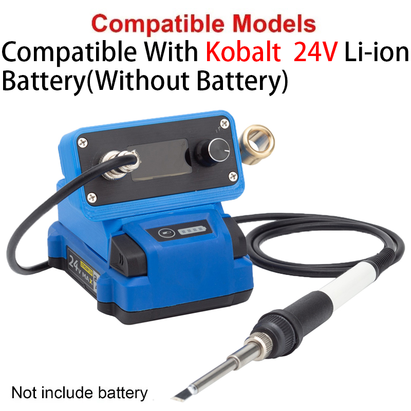 T12はんだ付けステーションはんだごてSTC、コバルト24V - T12 Soldering Station Oled のレビューと価格
