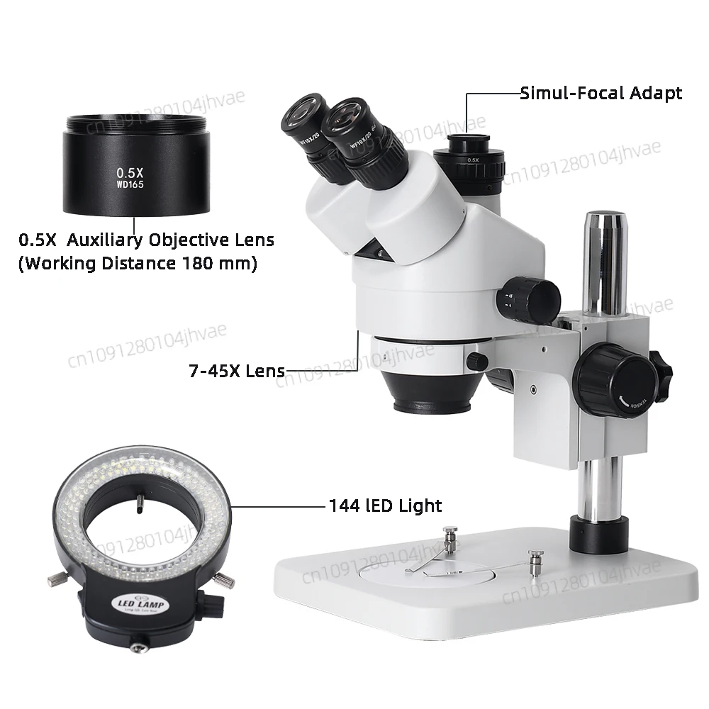 2025年最新 実物写真 3.5X-45X 7X-45X ス - Trinocular Stereo Microscope 7X-45X のレビューと価格