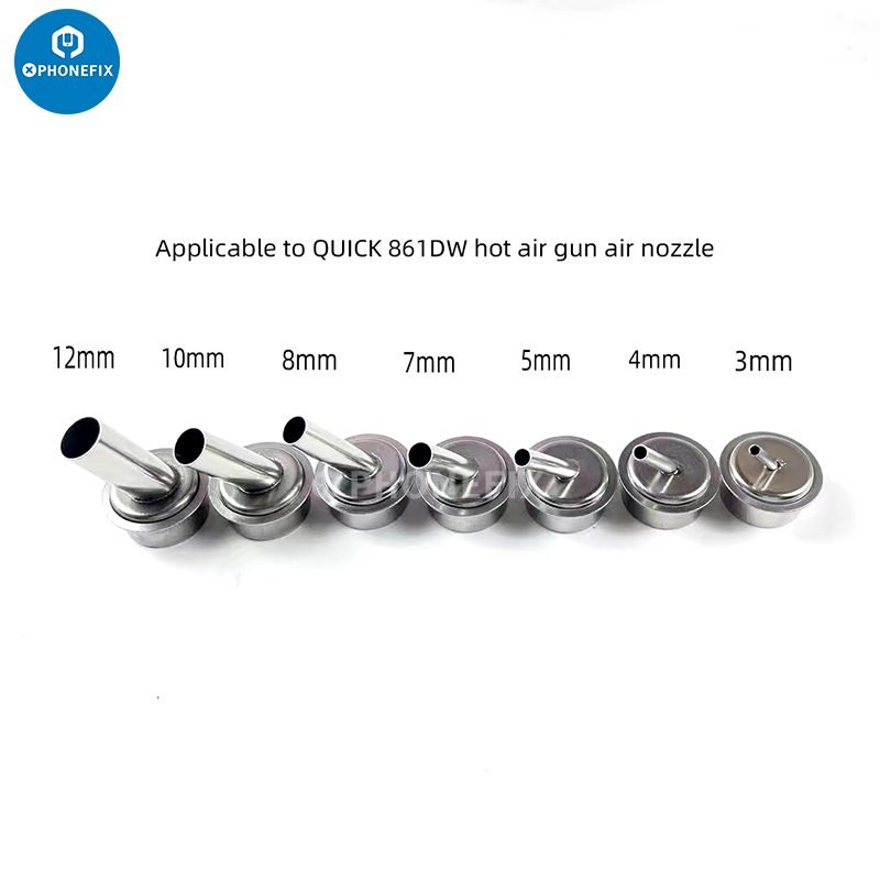 クイック 861DW 熱風リワークステーションノズル 3/4 - Hot Air Rework Station 861Dw のレビューと価格