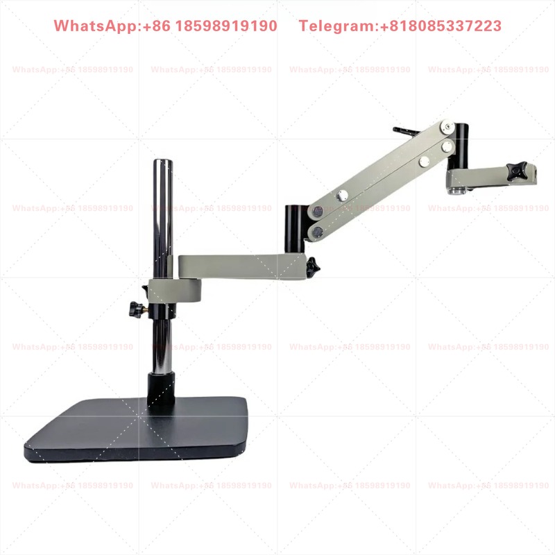 T-P9W関節式アーム顕微鏡ブームスタンド（金属製スタンド付 - Articulating Arm Boom Stand Microscope のレビューと価格