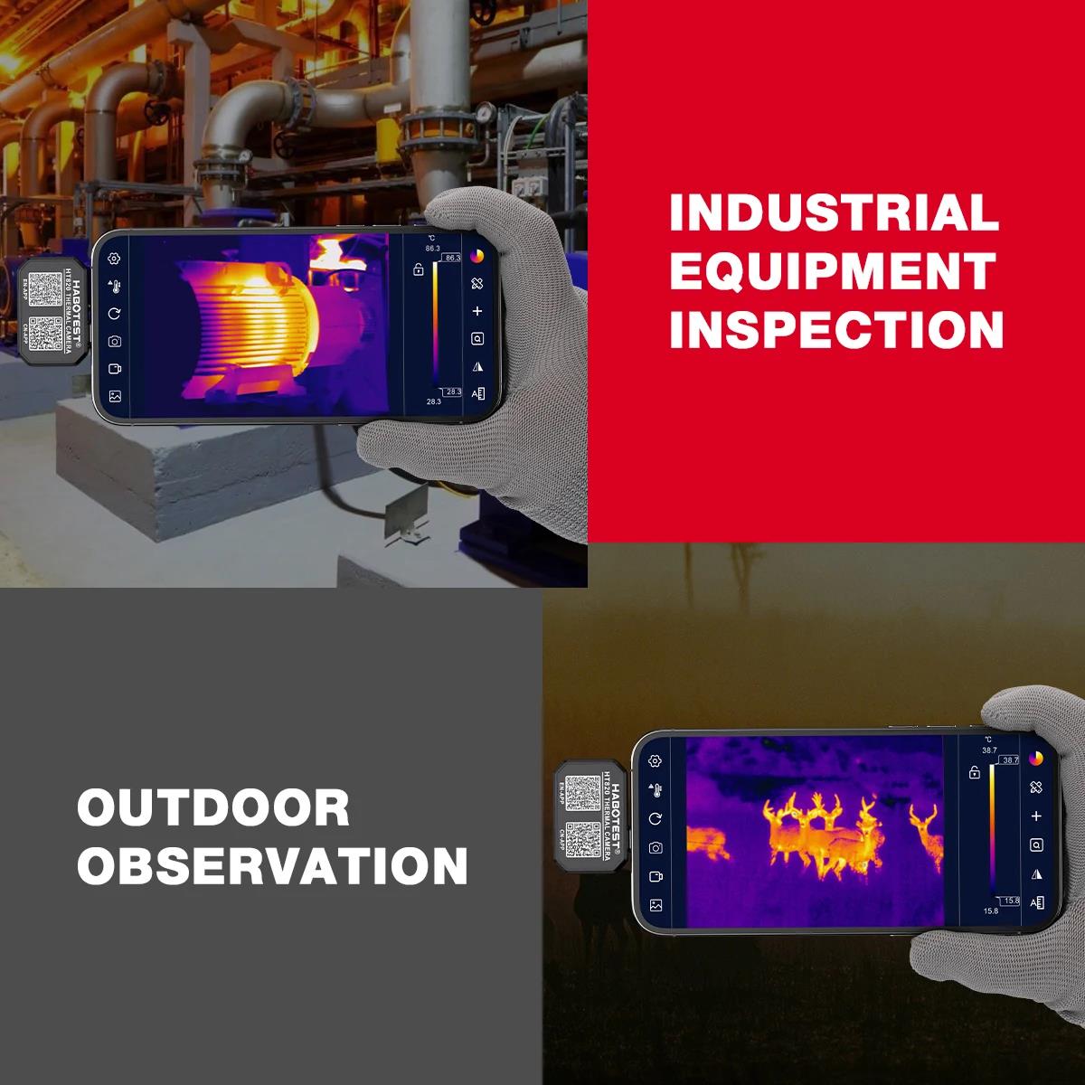 HABOTEST-HT820 Android用サーマルカメラ - Thermal Imaging Camera Pcb Repair のレビューと価格