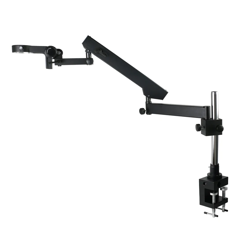関節式アームクランプスタンド 調整可能な76mmフォーカシン - Articulating Arm Boom Stand Microscope のレビューと価格