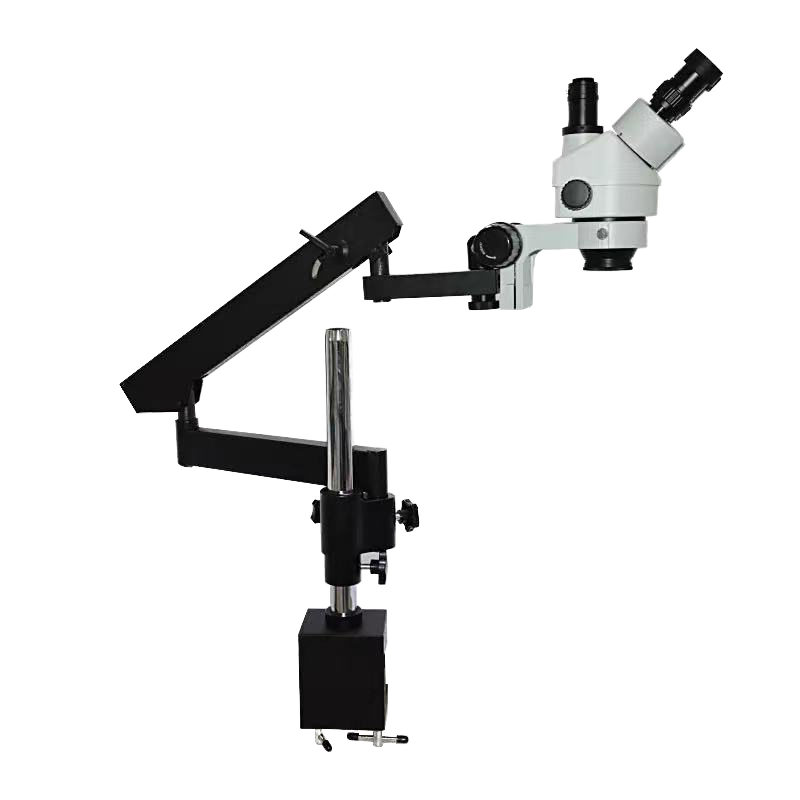 修理やペット手術用のフレキシブル可動式アーム大型移動ブームス - Articulating Arm Boom Stand Microscope のレビューと価格