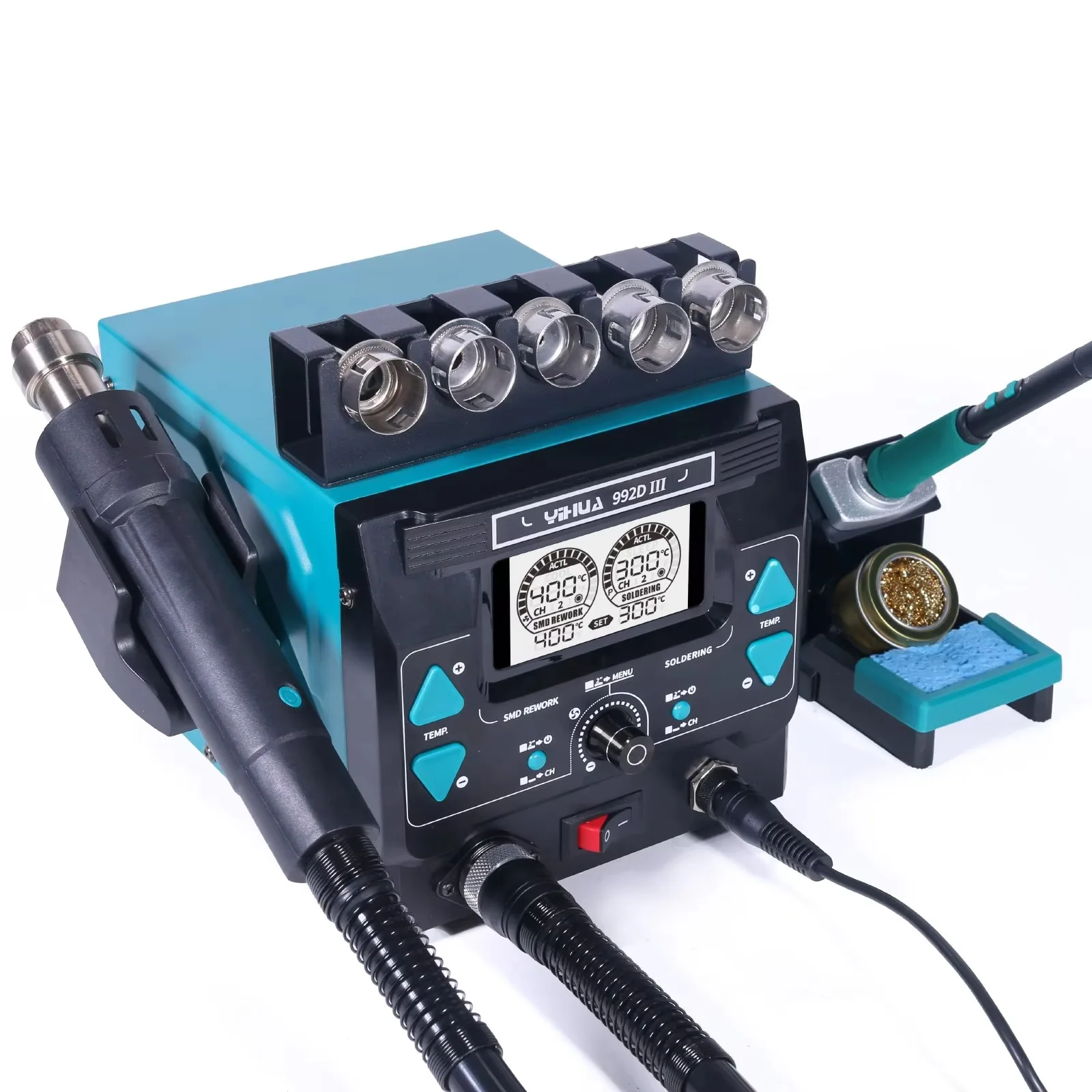 YIHUA992D-III 1000Wハイパワーはんだごてキ - C210 Precision Soldering Station のレビューと価格