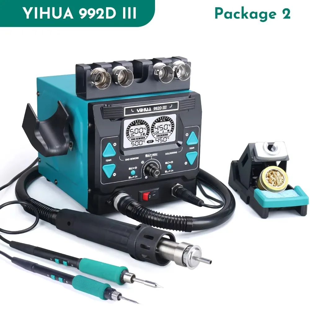 YIHUA992D-III 1000Wハイパワーはんだごてキ - C210 Precision Soldering Station のレビューと価格