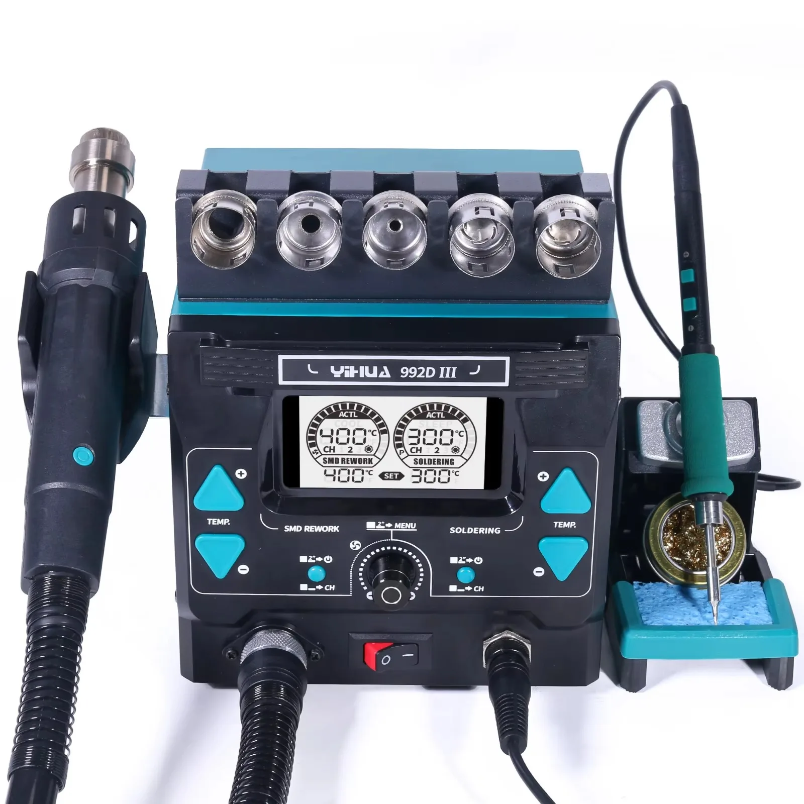 YIHUA992D-III 1000Wハイパワーはんだごてキ - C210 Precision Soldering Station のレビューと価格