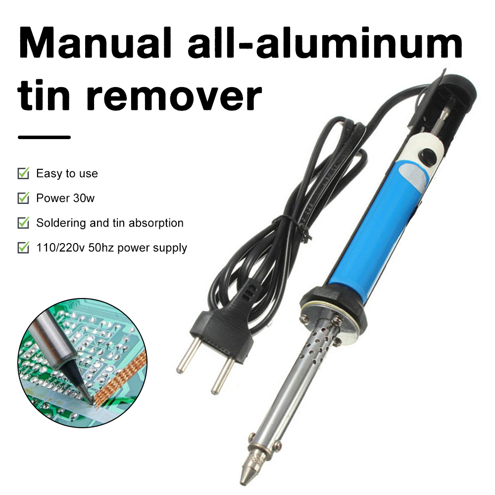 AC 110V/220V 電気はんだ吸い取り機ペンはんだごて - Desoldering Pump Electric Vacuum Station のレビューと価格