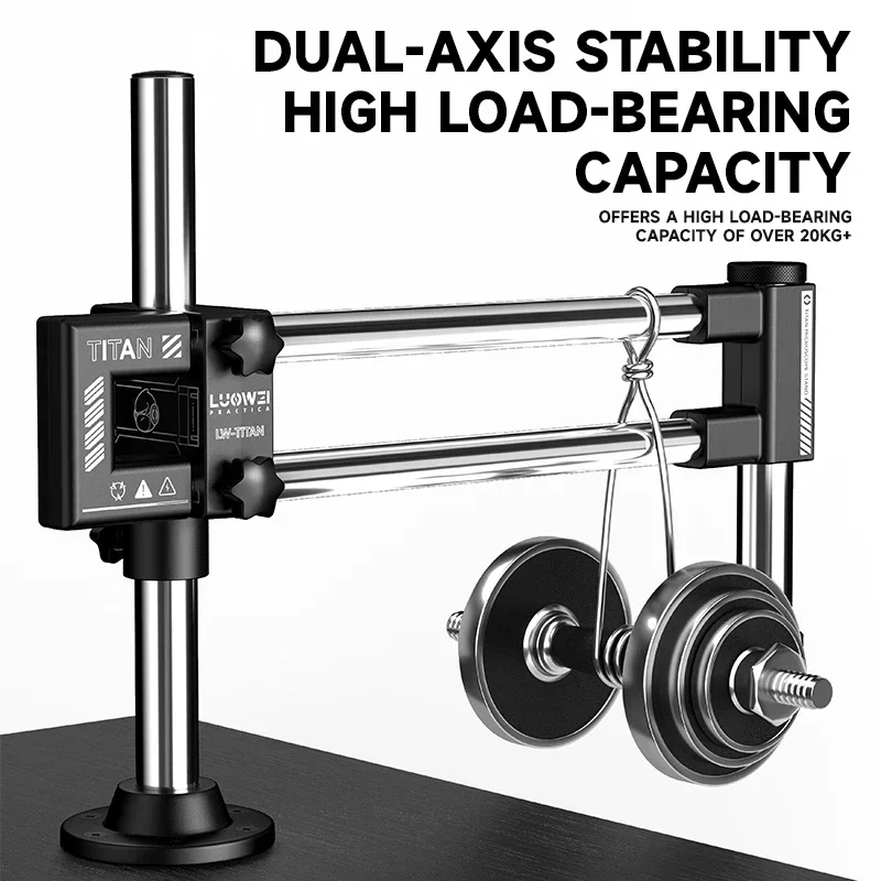 LUOWEI LW-GK02 二軸ダブルブーム顕微鏡スタンド - Articulating Arm Boom Stand Microscope のレビューと価格