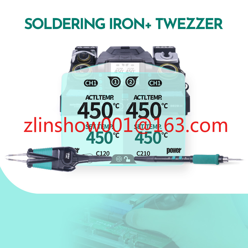 精密ピンセットはんだごてC210ステーション、SMT SMD - C210 Precision Soldering Station のレビューと価格